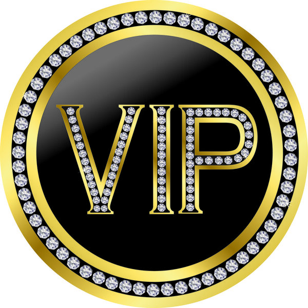 Vip с бриллиантами, вектор

