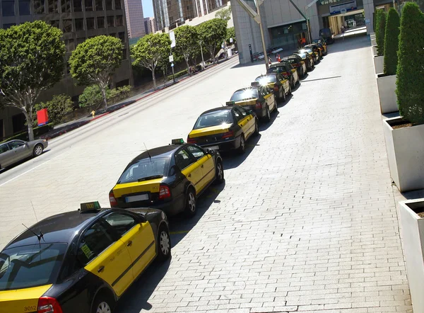 stock image Taxi line