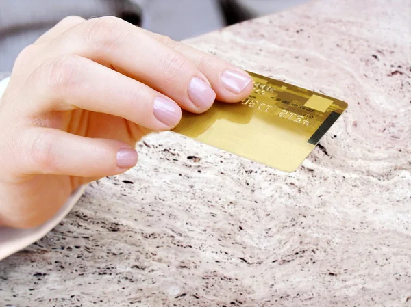 Πιστωτική κάρτα. — Φωτογραφία Αρχείου