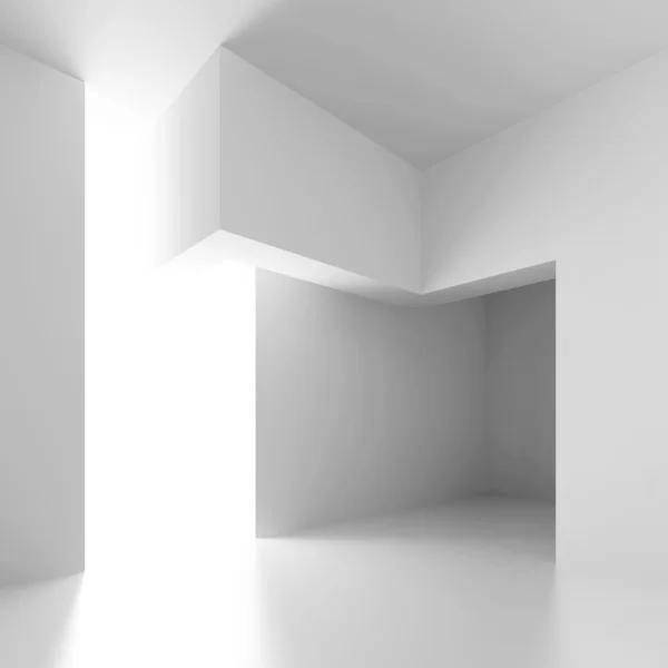 Interior abstrato branco — Fotografia de Stock