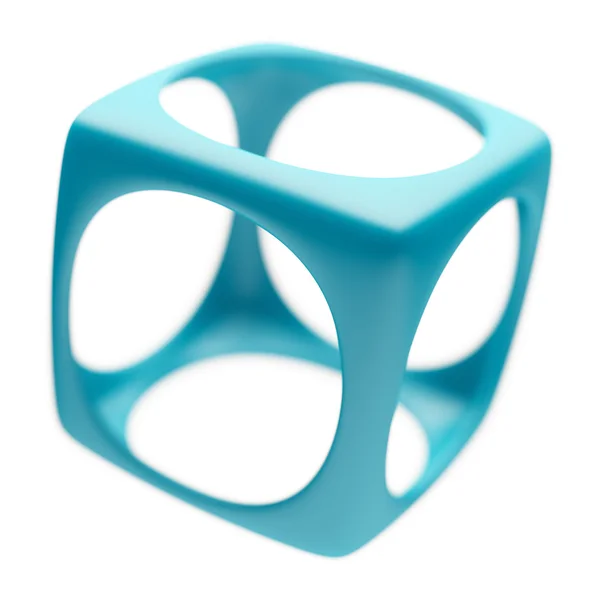 Cubo astratto — Foto Stock