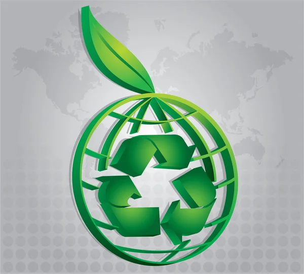 Ikona ochrony środowiska — Wektor stockowy