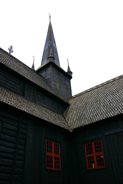 Tower of the Lom Stave Church — Stock Photo, Image