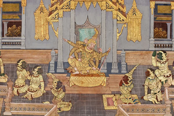 Modello di vernice tailandese — Foto Stock