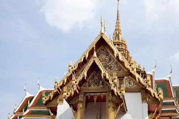 Střecha chrámu Thajsko. — Stock fotografie