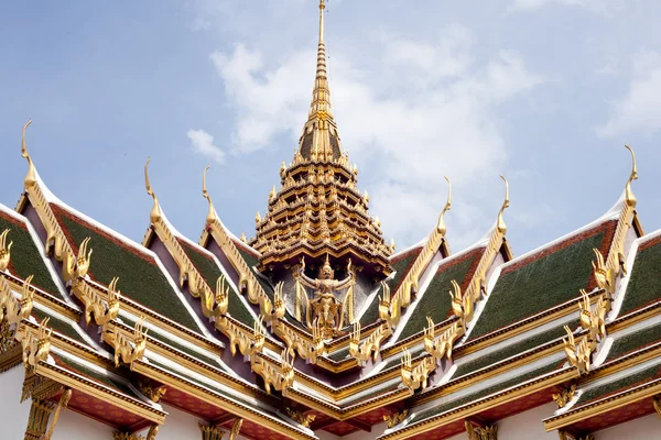 Roof of temple thailand. — Stock Photo, Image