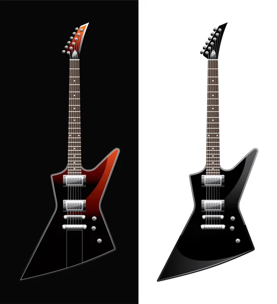 Guitarras eléctricas — Vector de stock