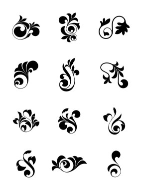 Decorative elements clipart