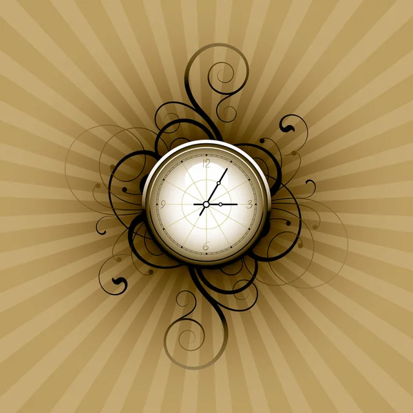 有趣的时钟 — 图库矢量图片