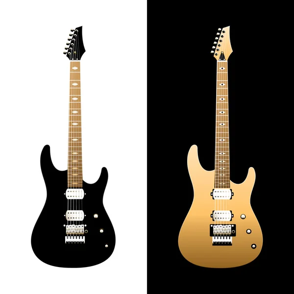 Vektor gitarrer — Stock vektor