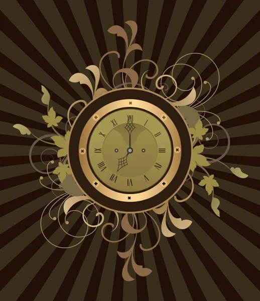 Цікаві годинник — стоковий вектор