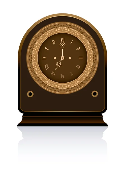Interesting Clock — Stock Vector