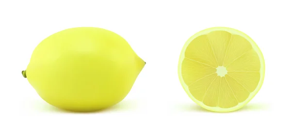 Verse citroen — Stockvector