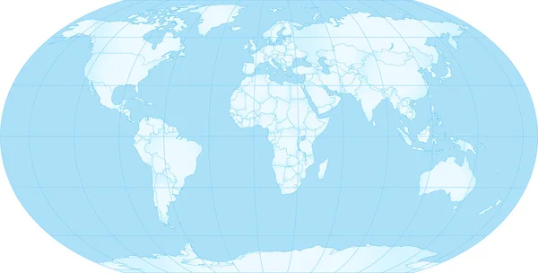 Karte der Erde — Stockvektor