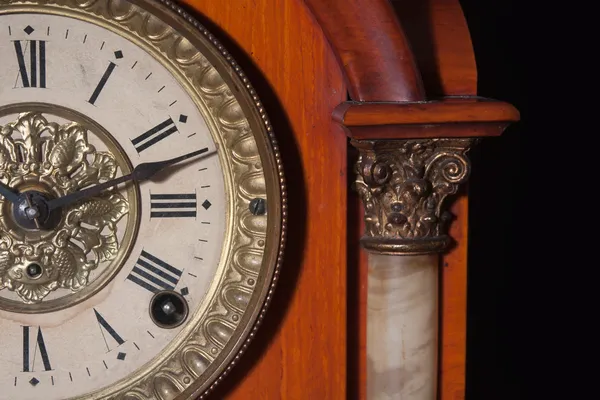 stock image Antique clock close up