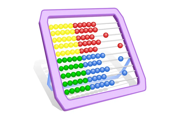 Abacus multicoloridos — Vetor de Stock