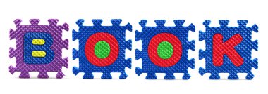 alfabe puzzle parçaları