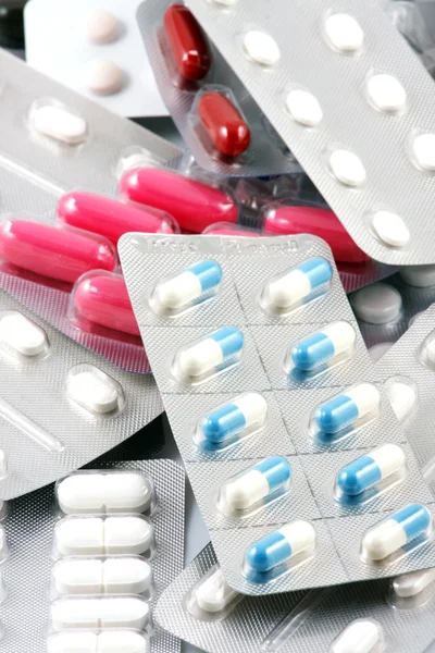 Tabletki i kapsułki — Zdjęcie stockowe