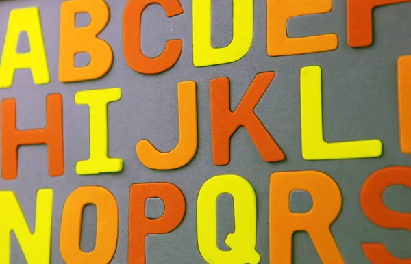 Tło alfabetu — Zdjęcie stockowe