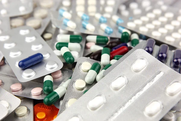 Opakowania tabletek — Zdjęcie stockowe