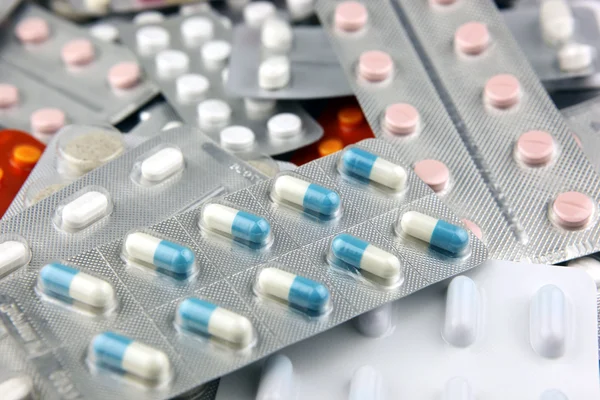 Packs of pills — Stock Photo, Image