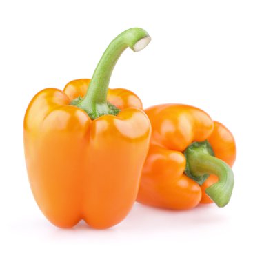Orange peppers clipart