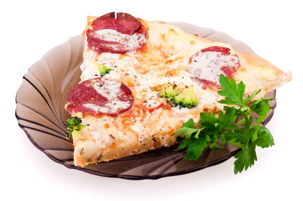 Slice of pizza — Stock Photo, Image