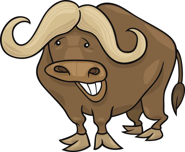 Bufalo africano — Vettoriale Stock