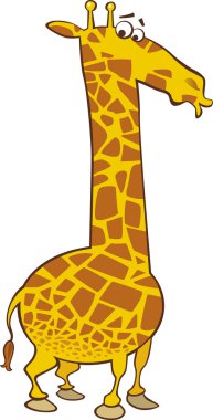 karikatür zürafa