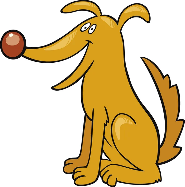 Cartoon hond — Stockvector