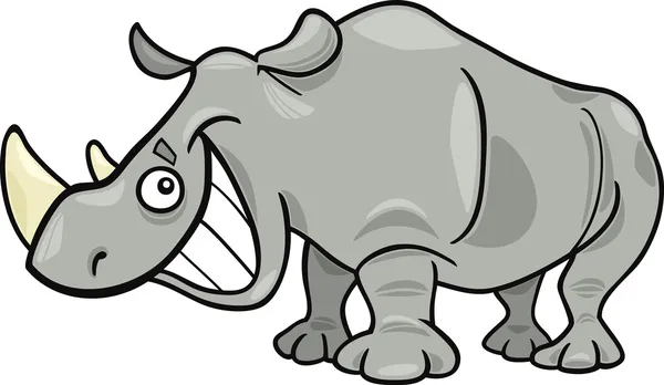 Rinoceronte — Vettoriale Stock