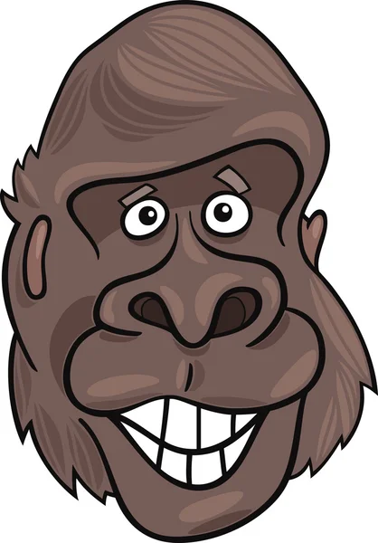 Macaco gorila — Vetor de Stock