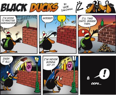 Black Ducks Comics episode 68 clipart