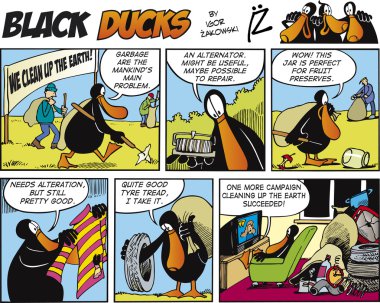 Black Ducks Comics episode 72 clipart