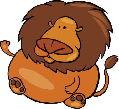 Leo zodiac sign clipart