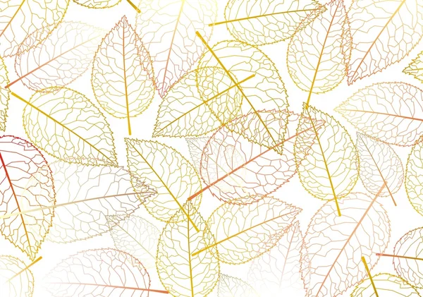 Blatt Herbst Silhouette — Stockvektor