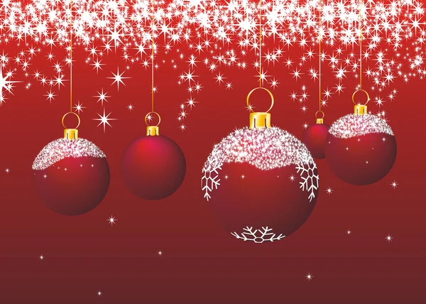 赤モミとクリスマスのパターン — ストックベクタ