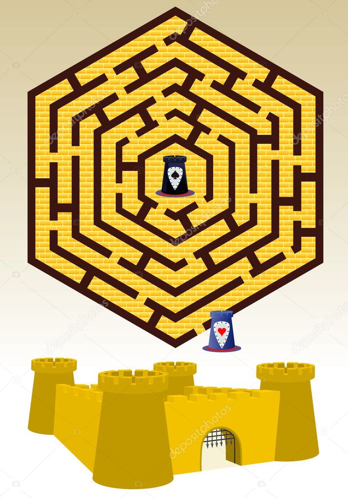 Castle labyrinth
