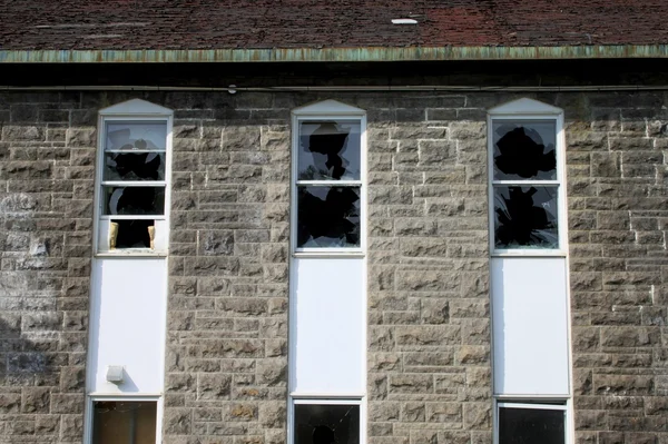 Zerbrochene Fenster2 — Stockfoto