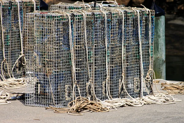 Jaulas de langosta — Foto de Stock