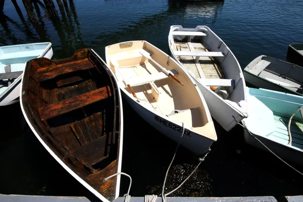 Tři loďky — Stock fotografie