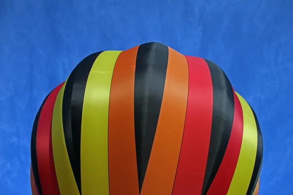 Żółty czarny czerwony balon paski — Zdjęcie stockowe