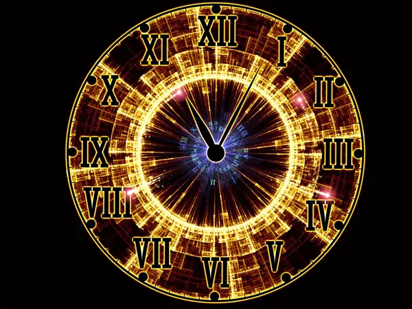 Abstract Clock Face — Stock Photo, Image
