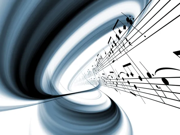 Dynamic Music Abstract — Stock Photo, Image