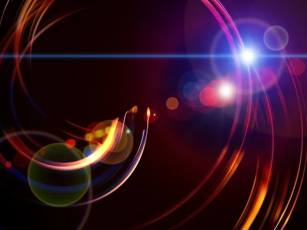 3 次元渦抽象 — ストック写真