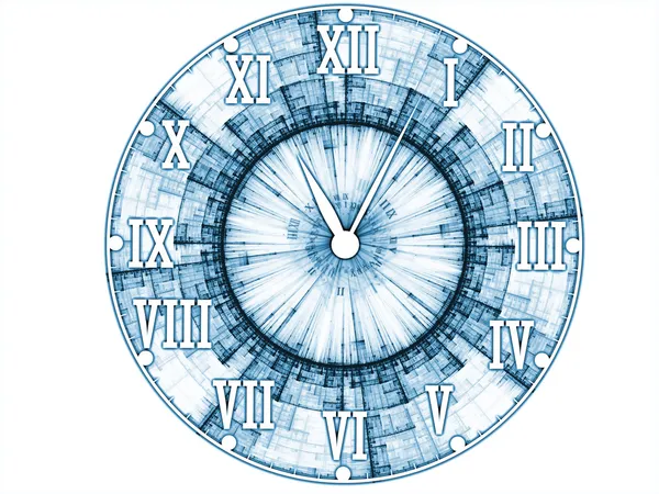 抽象的な時計の文字盤 — ストック写真
