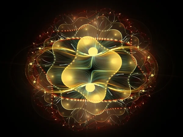 Αφηρημένη βαθέων υδάτων fractal ταπετσαρία — Φωτογραφία Αρχείου