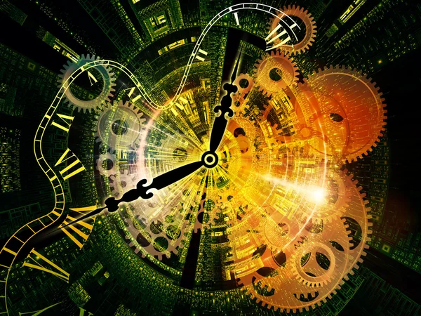 Tiempo fractal — Foto de Stock