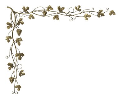 Grapevine frame clipart