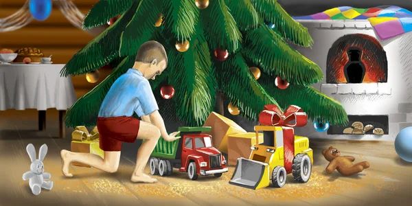 Gifts for Christmas — Stock Image Gifts for Christmas Royalty Free Stock Photos